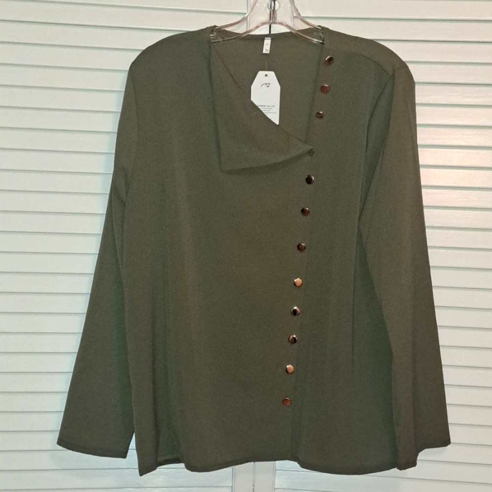 Olive green Blouse